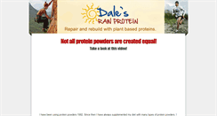 Desktop Screenshot of dalesrawprotein.com